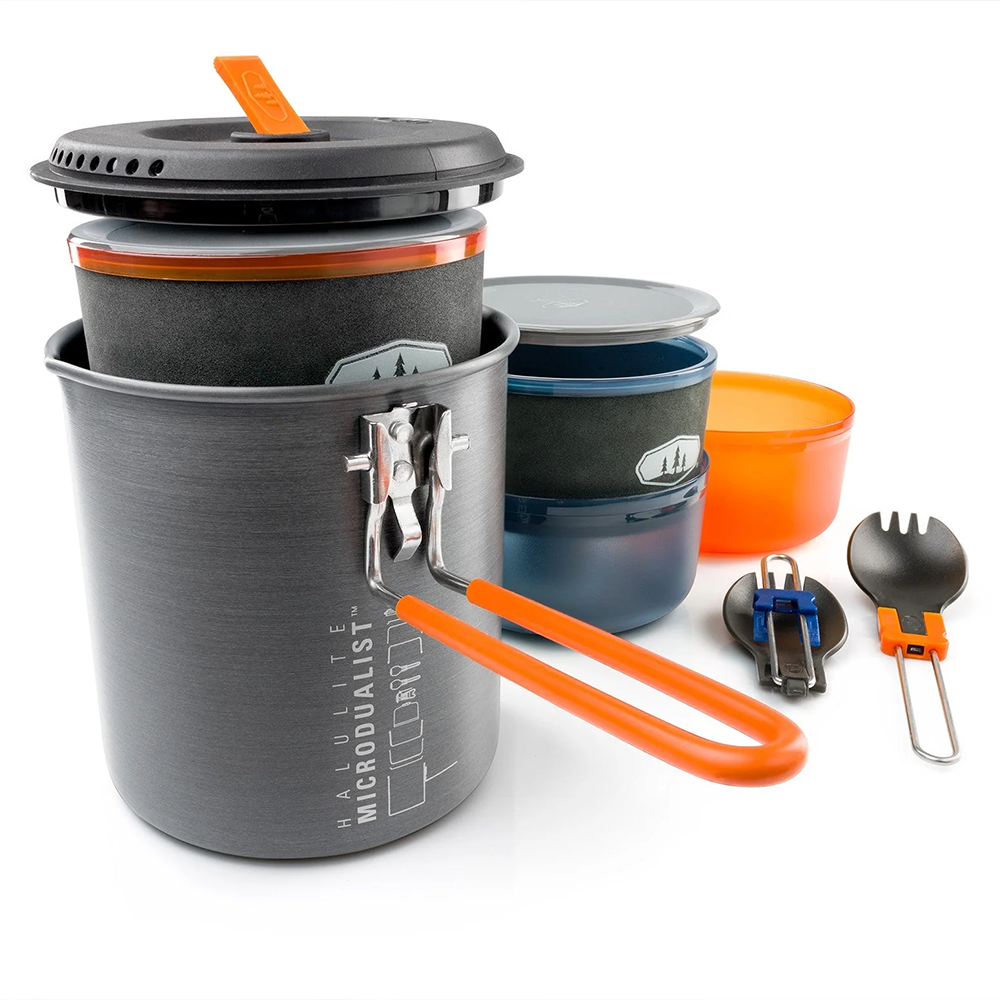 RightOnTrek halulite microdualist 2 person cookset