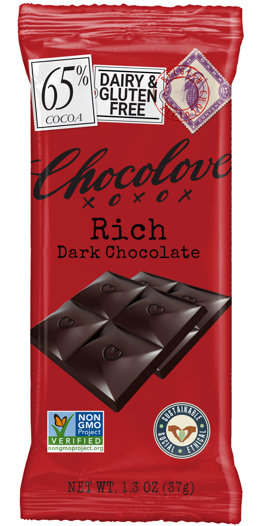 RightOnTrek dark chocolate for adding to backcountry meals