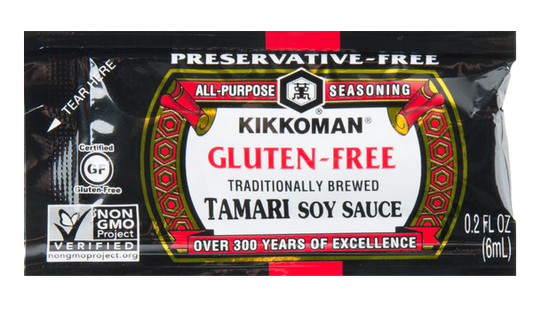 RightOnTrek tamari soy sauce for adding to backcountry meals